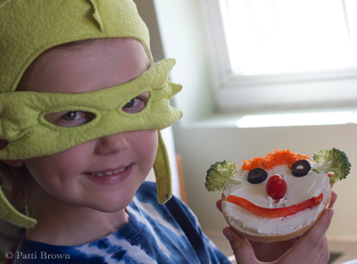 veggie-bagel