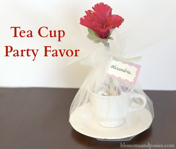 Tea Cup Party Favor