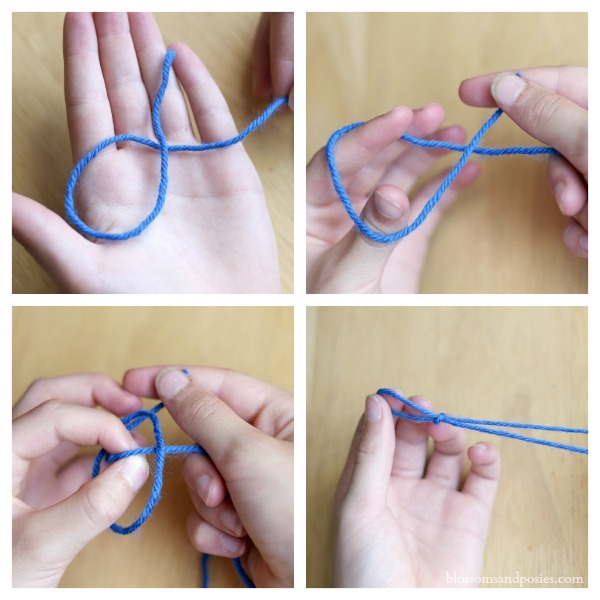 slip knot knitting