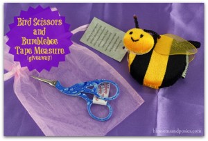 Scissors and Measuring Tape giveaway