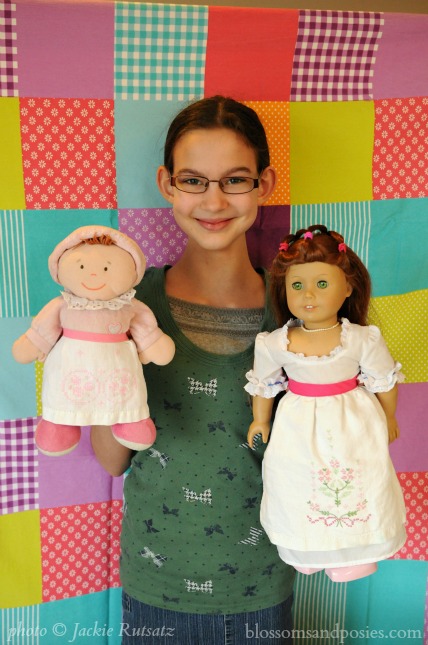 two dolls - blossomsandposies.com