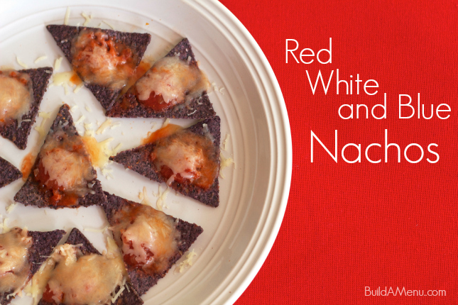 red white and blue nachos - blossomsandposies.com