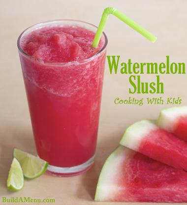Watermelon Slush - blossomsandposies.com