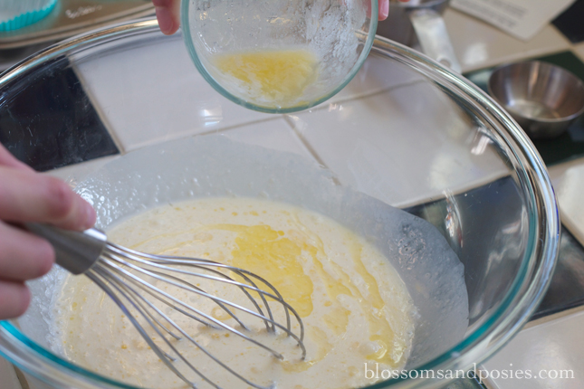 add butter and mix ❀ {irish soda muffins} ❀ blossomsandposies.com