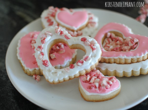 Try these Cookie Hearts at your next tea party!